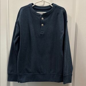 NWOT Abercrombie Boys Navy Blue shirt